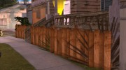Деревянные заборы V1.2 HQ для GTA San Andreas миниатюра 3
