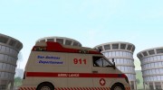 Ford Transit Ambulance для GTA San Andreas миниатюра 3