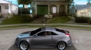 Cadillac CTS V Coupe 2011 para GTA San Andreas miniatura 2