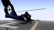 Urban Strike helicopter для GTA San Andreas миниатюра 4
