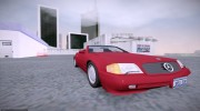 Mercedes-Benz 500SL 1992 для GTA San Andreas миниатюра 2