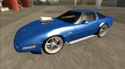 1996 Chevrolet Corvette C4 для GTA San Andreas миниатюра 1