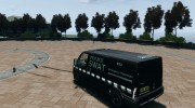 Ford Transit SWAT para GTA 4 miniatura 3