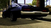 DODGE CHARGER RT 1970 (E-TUNING) для GTA San Andreas миниатюра 3