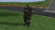 Член группировки Эскадрон Смерти в облегченном экзоскелете из S.T.A.L.K.E.R para GTA San Andreas miniatura 3