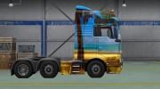 Скин Summer для MAN TGX para Euro Truck Simulator 2 miniatura 3