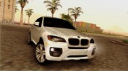 BMW X6 M 2013 Final для GTA San Andreas миниатюра 1