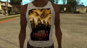 Белая майка Clive Barkers Undying para GTA San Andreas miniatura 5