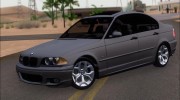 BMW 320 e46 Sedan для GTA San Andreas миниатюра 1