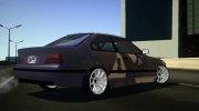 1998 BMW E36 Drift by Hazzard Garage for GTA San Andreas miniature 5