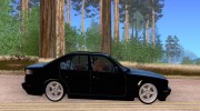 BMW E34 V8 540i для GTA San Andreas миниатюра 5
