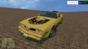 Pontiac Firebird v1.2 для Farming Simulator 2015 миниатюра 1