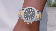 Часы MP Rolex для Franklin v2.0 for GTA 5 miniature 2