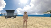 Dead or Alive 5 LR Marie Rose Nude для GTA San Andreas миниатюра 10
