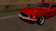 Ford Mustang Boss 429 Import version (USA to USSR) para GTA San Andreas miniatura 7