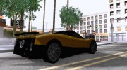 Pagani Zonda F for GTA San Andreas miniature 3