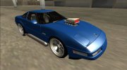 1996 Chevrolet Corvette C4 для GTA San Andreas миниатюра 2