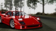 1989 Ferrari F40 (US-Spec) for GTA San Andreas miniature 7