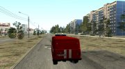 УАЗ 3309 Буханка Пожарный Штаб para GTA San Andreas miniatura 7