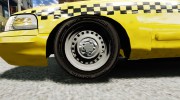 Ford Crown Victoria Raccoon City Taxi для GTA 4 миниатюра 12