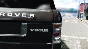 Range Rover Vogue для GTA 4 миниатюра 13