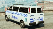 NSW Police Transport para GTA 5 miniatura 2