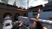 First Skin Ever: Bloody Camo Knife para Counter-Strike Source miniatura 1
