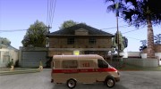 ГАЗель 2705 BAKU AMBULANS для GTA San Andreas миниатюра 5