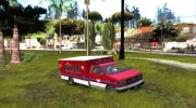 GTA 5 Brute Ambulance для GTA San Andreas миниатюра 1