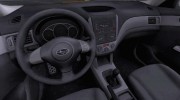 Subaru Forester XT 2008 v2.0 for GTA San Andreas miniature 5