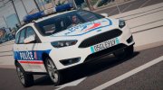 Ford Focus Police Nationale for GTA 5 miniature 1