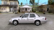 Ford Crown Victoria Neberska Police para GTA San Andreas miniatura 2