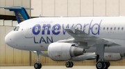 Airbus A320-200 LAN Argentina - Oneworld Alliance Livery (LV-BFO) для GTA San Andreas миниатюра 23
