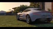 2012 Aston Martin One-77 v1.0 para GTA 5 miniatura 3