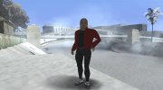 Girl In the red jacket для GTA San Andreas миниатюра 1