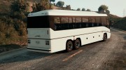 Coach bus with enterable interior v2 for GTA 5 miniature 4
