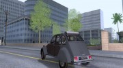 Citroen 2CV для GTA San Andreas миниатюра 4