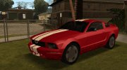 Ford Mustang SA Style для GTA San Andreas миниатюра 1