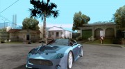 Spyker C8 Spyder для GTA San Andreas миниатюра 1