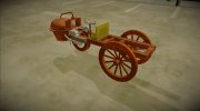 Cugnot Steam Car (1771) para GTA San Andreas miniatura 3