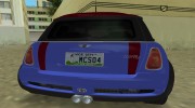 Mini Cooper S v.2.0 для GTA Vice City миниатюра 4