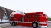 DAF XF Firetruck para GTA San Andreas miniatura 2