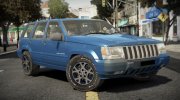 1993-98 Jeep Grand Cherokee para GTA 4 miniatura 5