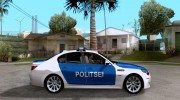 BMW 5-er Police para GTA San Andreas miniatura 5
