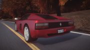 1991 Ferrari 512 TR для GTA San Andreas миниатюра 7