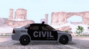 Vectra Policia Civil RS para GTA San Andreas miniatura 4