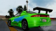 Mitsubishi Eclipse GST 1995 para GTA San Andreas miniatura 2