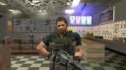 Крис Редфилд из Resident Evil 6 для GTA San Andreas миниатюра 1