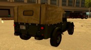 ГАЗ-69 Сельскохозяйственный para GTA San Andreas miniatura 2