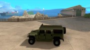 Hummer H1 para GTA San Andreas miniatura 2